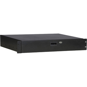 On-Stage 1U Locking Rack Drawer (Black, 1RU) On-Stage 1U Locking Rack Drawer (Black, 1RU)