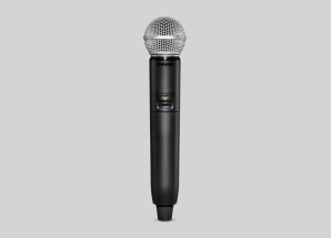 Shure GLXD2+/SM58 Digital Wireless Dual Band Handheld Transmitter with SM58® Vocal Microphone Shure GLXD2+/SM58 Digital Wireless Dual Band Handheld Transmitter with SM58® Vocal Microphone