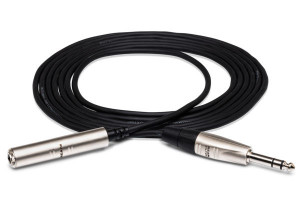 Hosa HXSS-025 - Pro Headphone Extension Cable - REAN 1/4 in TRS to XLR3M, 25 ft Hosa HXSS-025 - Pro Headphone Extension Cable - REAN 1/4 in TRS to XLR3M, 25 ft