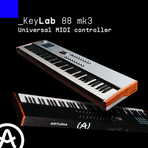 Arturia KeyLab 88 mk3 - 88-Key Weighted Universal MIDI Controller Arturia KeyLab 88 mk3 - 88-Key Weighted Universal MIDI Controller
