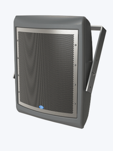 Danley OS80 - 80° Conical Outdoor Speaker w/ U-Bracket, 1 x 12" Coaxial Driver, Grey