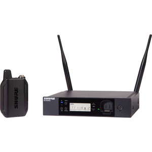 Shure GLXD14R+/Z3 Dual-Band Wireless Guitar Rackmount Bodypack System with WA302 Guitar Cable