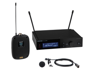 Shure SLXD14+/93-G57-1-Channel Wireless Bodypack with Miniature Lavalier Microphone System
