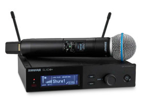 Shure SLXD24+/B58-G57 - Digital 1-Channel Wireless Microphone System
