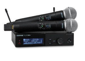 Shure SLXD24D+/58-G57 - Digital 2-Channel Wireless Microphone System