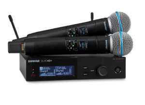 Shure SLXD24D+/B58-G57 - Digital 2-Channel Wireless Microphone System