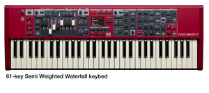 Nord Electro 7 - 61 Semi-weighed Keys with 9 Drawbars