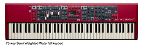 Nord Electro 7 - 73 Semi-weighed Keys with 9 Drawbars