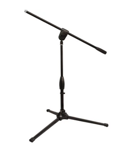 Ultimate Support MC-40B - Black Pro Short Microphone Stand with Boom