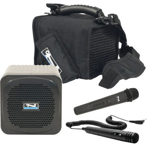 Anchor Audio AN-MINI PRO System 1 H  - with Soft Case, 1 Wired Handheld and 1 Wireless Handheld Microphone
