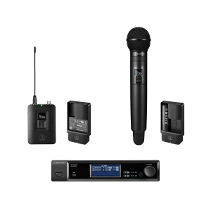 Audio-Technica ATW-D50-DRX-BH - 2-Channel Body-Pack and Handheld System