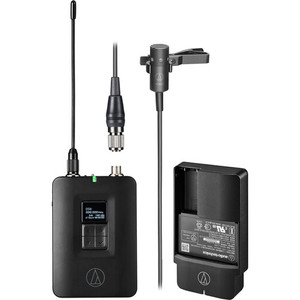 Audio Technica ATW-DT3201831DF2C - D50 Body-Pack TXCL - Body-Pack Transmitter with Lavalier Microphone and Charger