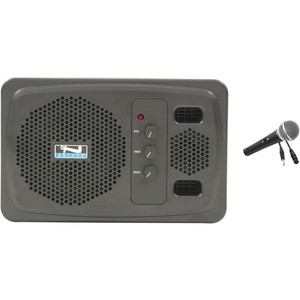 Anchor Audio AN-1000X+ System ECO 1  Wired HH - Powered Speaker Monitor and 1 Wired Handheld Microphone