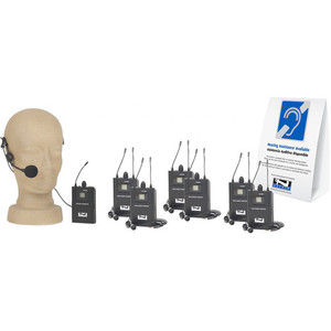 Anchor Audio TOUR-9000 - Tour Guide Assistive Listening System for 6-Users