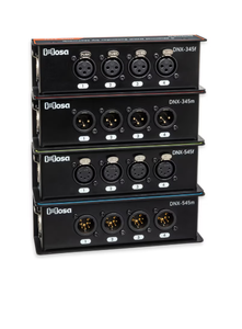 Hosa DNX-345 - Pro-Conex XLR-over-CAT Extenders (Box-to-Box Pair)