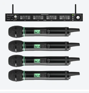 Audix Novacore -NC4HEC - Quad-Channel Handheld Wireless System w/Extended Cardioid Capsule