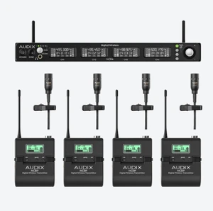 Audix Novacore - NC4BX10 - Quad-Channel Bodypack Wireless System w/ ADX10 Lavalier Microphones