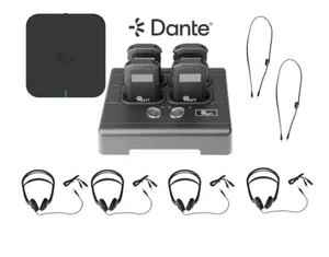 LISTEN-Auri ADA Compliance System 4 (Dante/Black) (Up to 100)