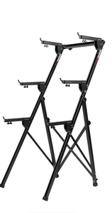 Gator Frameworks GFW-KEY3TIER-A - 3-Tier A-Frame Keyboard Stand