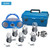 Hamilton Buhl 6 Person Listening Center - With Bluetooth® CD/Cassette/FM Boombox and Deluxe Over-Ear Headphones