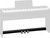 Roland KPD-70 - Digital Piano Pedalboard for FP-30/X, Black