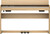 Roland F701 - Digital Upright Piano (Light Oak)