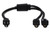 Hosa YAC-406  - Power Extension Y Cable