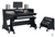 Musiea EX88 Series 88 Keys Pro Music Studio Desk Workstation with Rack Cabinet