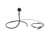 Anchor Audio GG2-COMP1-CM - Go Getter 2 Pair, AnchorLink, one wireless belt pack transmitter with collar microphone, two speaker stands, and one SPEAKON companion speaker cable