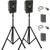 Anchor Audio GG2-COMP2-LM - Go Getter 2 Pair, AnchorLink, two wireless belt pack transmitters with lapel microphones, two speaker stands, and one SPEAKON companion speaker cable