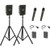 Anchor Audio GG2-COMP4-HHLM - Go Getter 2 Pair, AnchorLink, two wireless handheld microphones, two wireless belt pack transmitter with lapel microphones, two speaker stands, and one SPEAKON companion speaker cable