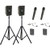 Anchor Audio GG2-AIR X4-HHBM - Go Getter 2 Pair, AnchorAIR and AnchorLINK, two wireless handheld microphones, two wireless belt pack transmitters with headband microphones, and two speaker stands