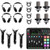 RODE RODECaster Pro II 4-Person Podcasting Kit with PodMics, Studio Boom Arms, Headphones, and Cables