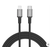 CODi - 6ft USB-C to MFI Certified  Lightning Braided Nylon  Charge & Sync Cable