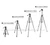 CODi - Adjustable Tripod - 21” - 55”