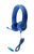 Hamilton Buhl Flex-Phone™ Virtually Indestructible Foam USB Headsets with Gooseneck Microphone - BLUE