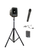 Anchor Audio MegaVox 2 System 2 HBM - AnchorLINK, 1 wireless handheld microphone , 1 wireless belt pack transmitter with headband microphone, 1 speaker stand