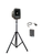 Anchor Audio MegaVox 2 System X1 - LM- AnchorAIR and AnchorLINK, 1 wireless belt pack transmitter with lapel microphone, and 1 speaker stand