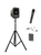 Anchor Audio MegaVox 2 System X2 - HBM- AnchorAIR and AnchorLINK, 1 wireless handheld microphone, and 1 wireless belt pack transmitter with headband microphone,  and 1 speaker stand