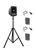 Anchor Audio MegaVox 2 System X2 - LM- AnchorAIR and AnchorLINK, 2 wireless belt pack transmitters with lapel microphones,  and 1 speaker stand