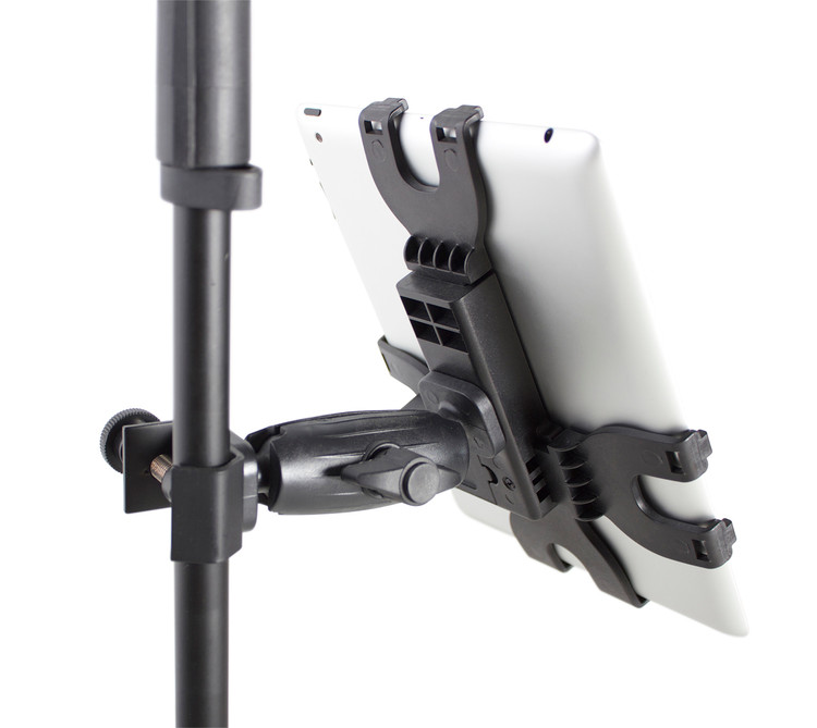 Gator Frameworks GFW-UTL-TBLTCLMP - Adjustable Clamping Tray for iPad 2 and Other Tablet Devices