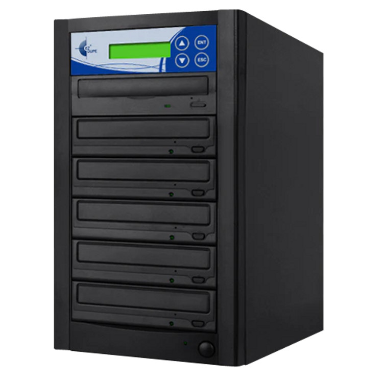 EZ Dupe Gold Series 5 Copy DVD/CD Duplicator - Featuring 24x Drives