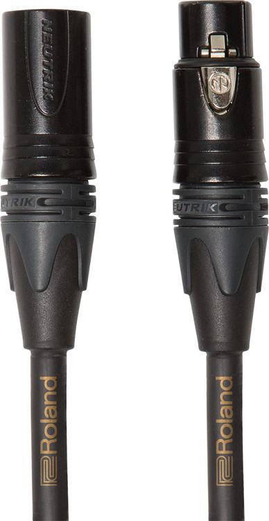 Roland Gold Series Microphone Cable - 15ft Microphone Cable