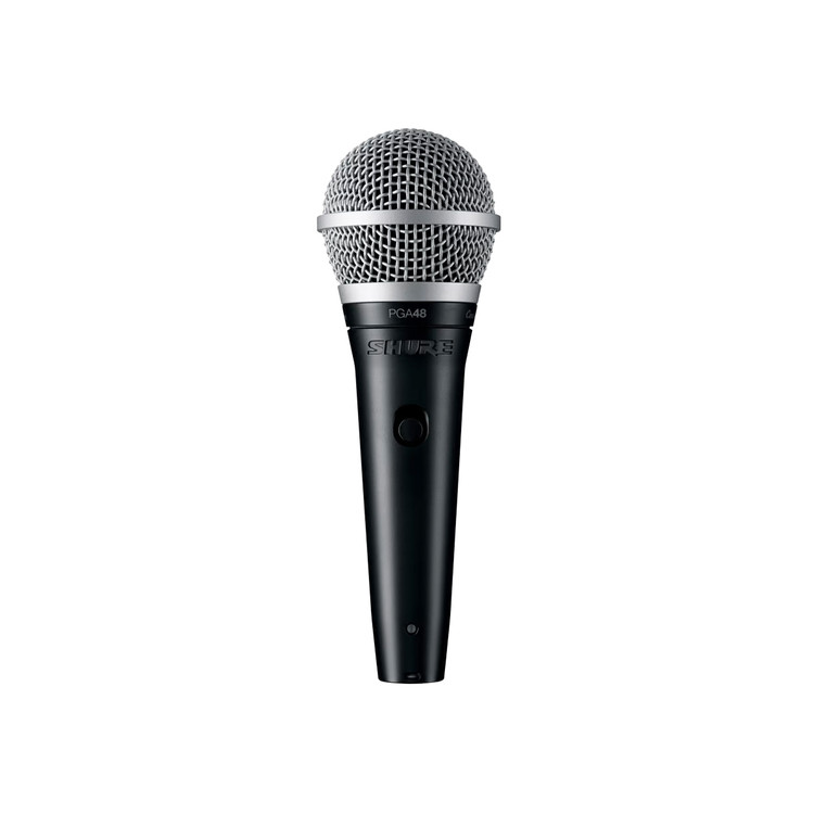 Shure PGA48-QTR - Cardioid Dynamic Vocal Microphone (XLR-QTR Cable)