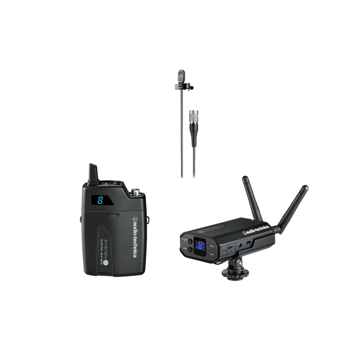 Audio-Technica System 10 Camera-Mount - Digital Wireless System with Lavalier Mic