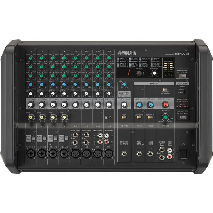 Yamaha EMX5 - 12-Input Powered Mixer