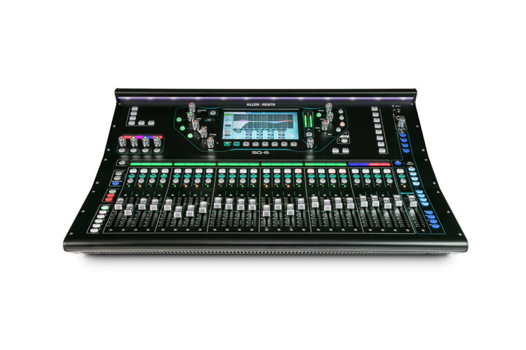 Allen & Heath SQ-6 - 48 Channel / 36 Bus Digital Mixer