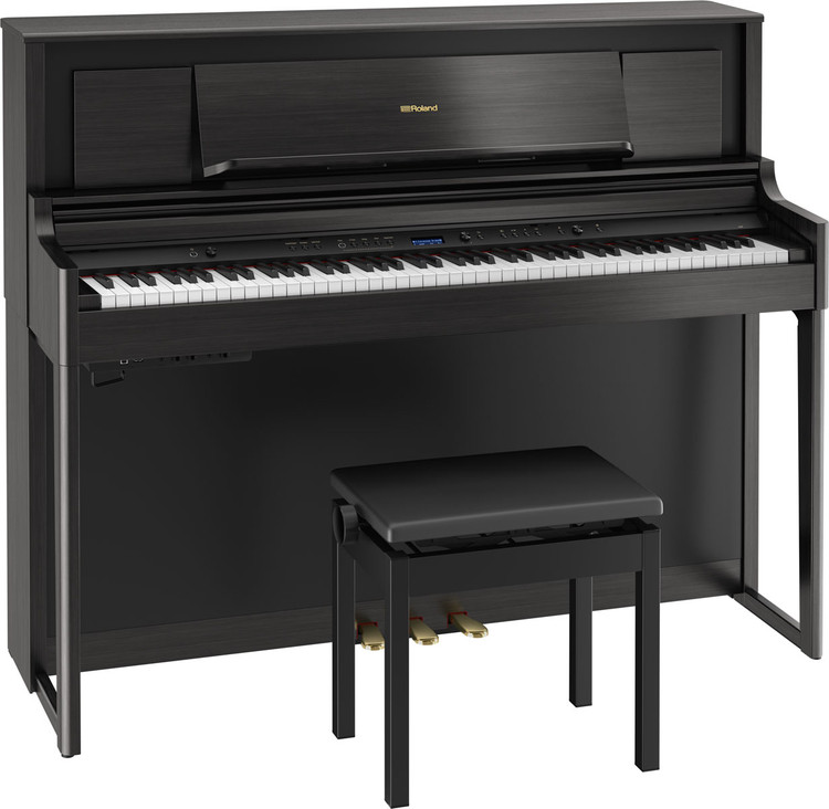 Roland LX-706 Digital Upright Piano (Charcoal Black)