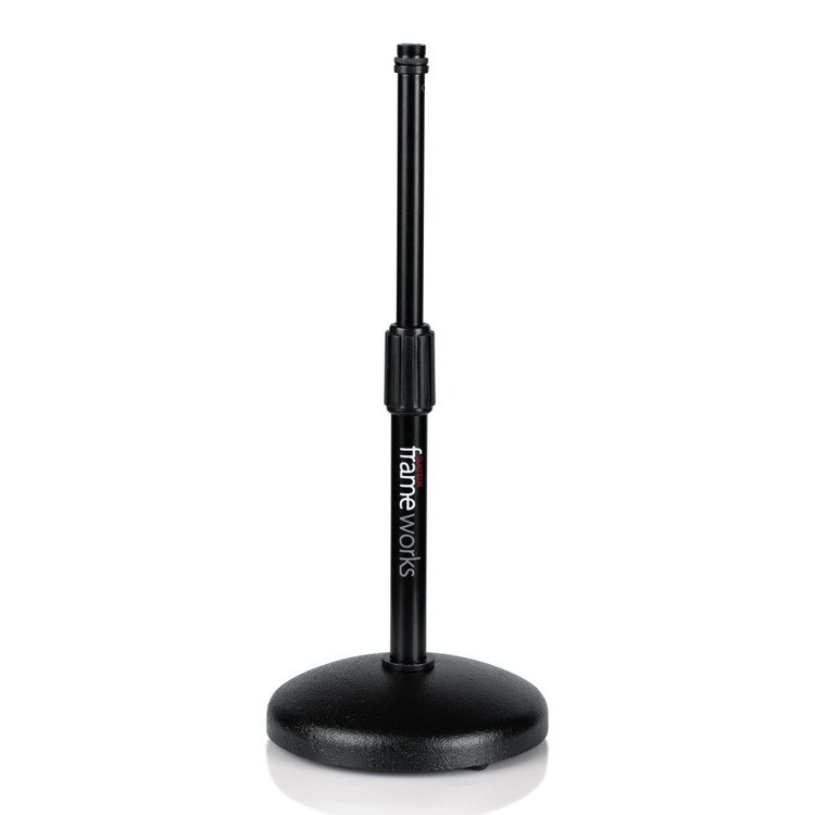 Gator Frameworks GFW-MIC-0501 - Round Base Desktop Mic Stand