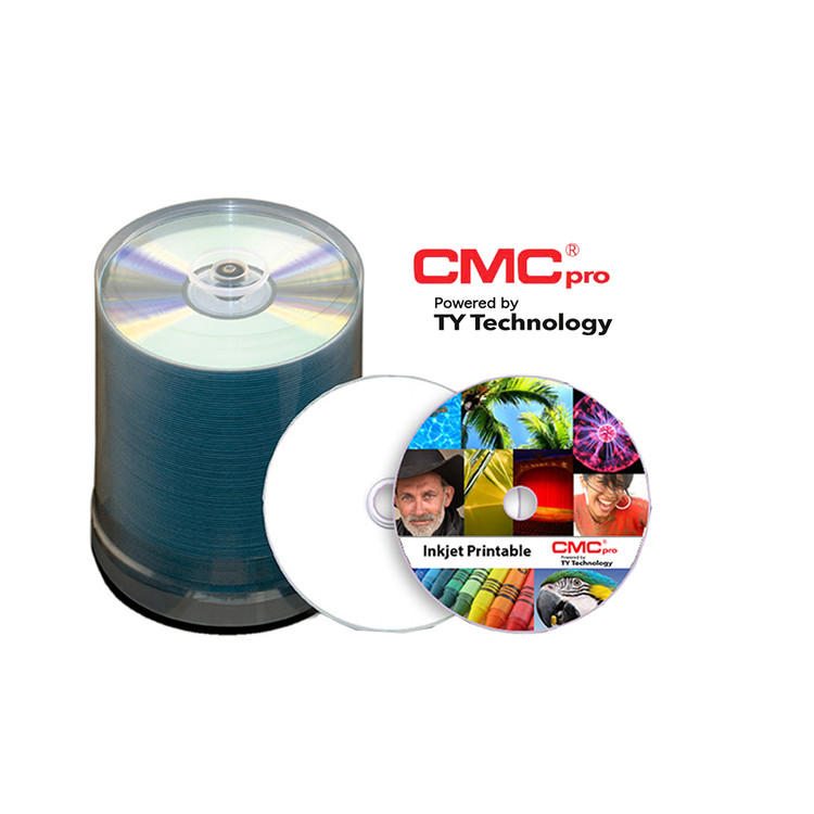 CMC Pro TCDR-WPP-SK - 48x 700MB CD-R Discs, 100 Pack